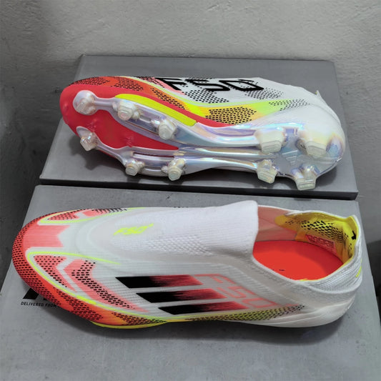 F50+ Laceless LIGHTSTRIKE PRO FG - White Fluorescent