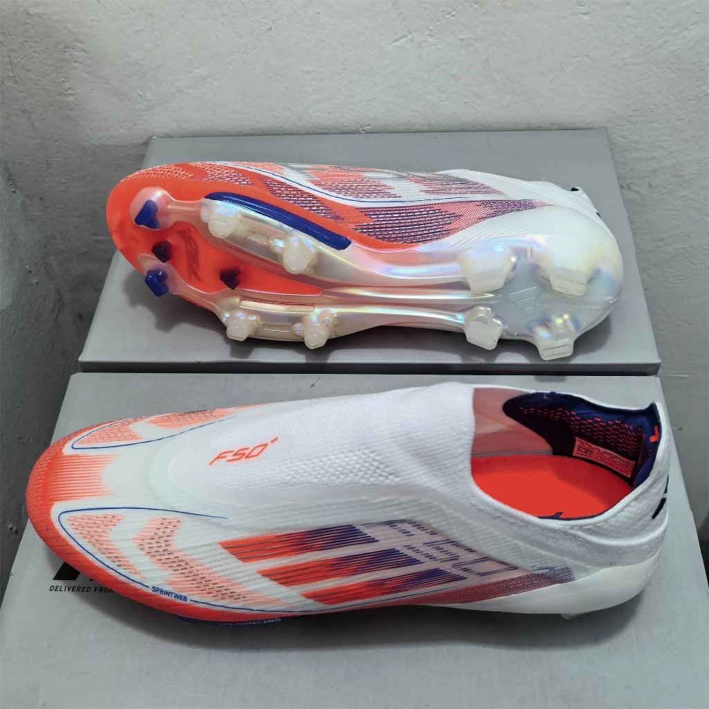 F50+ Laceless LIGHTSTRIKE PRO FG - Orange White