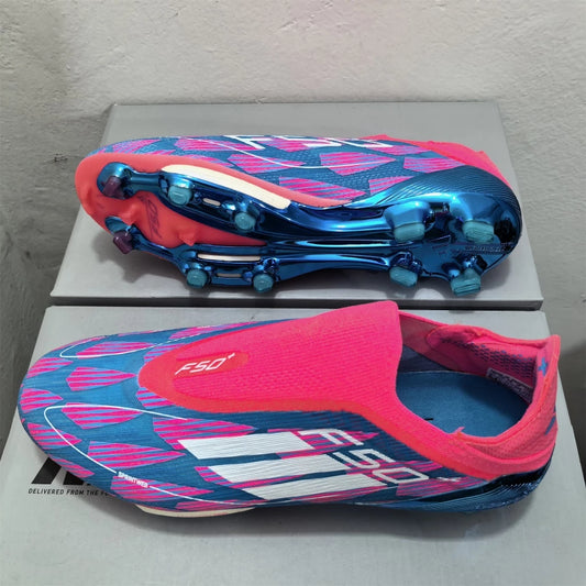 F50+ Laceless LIGHTSTRIKE PRO FG - Pink Blue