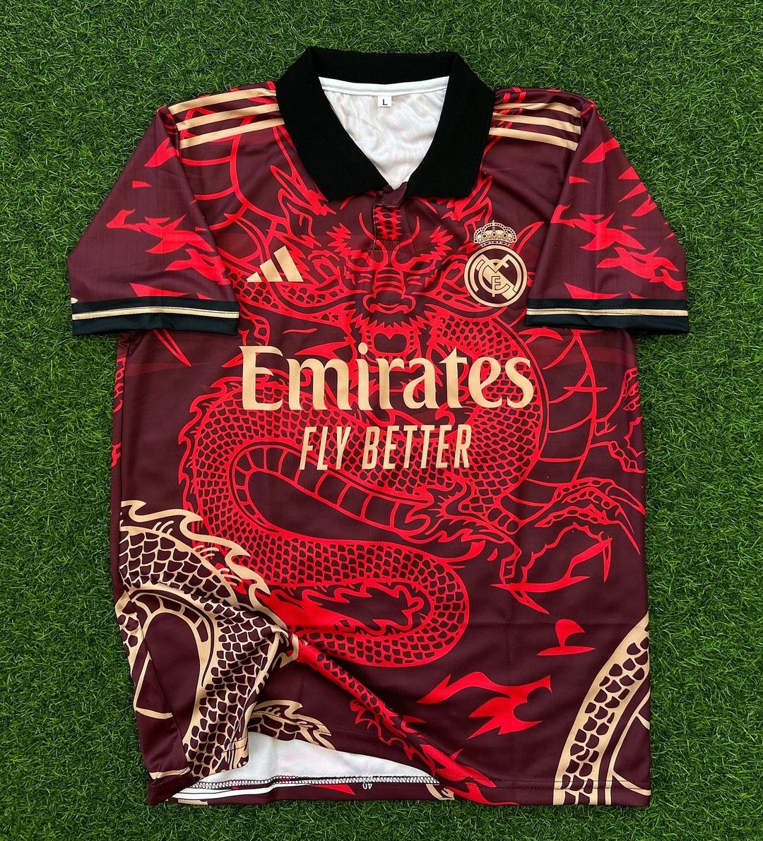 REAL MADRID DRAGON RED