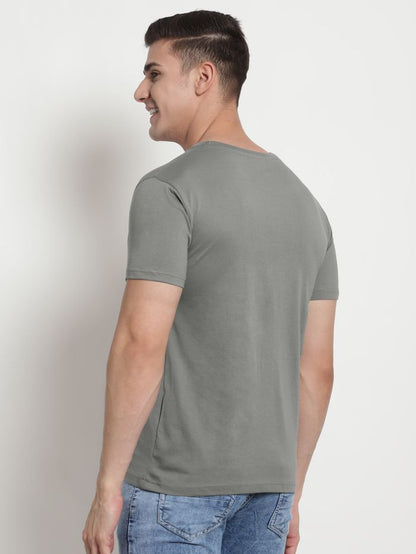 Space Grey Plain T-Shirt